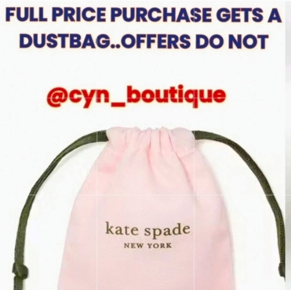 💝🔹️Kate Spade🔹️enamel  Hole Punch Hinge Bracelet dark pink & gold - Picture 6 of 6
